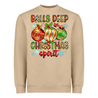 Mushroom balls deep in christmas spirit Heavyweight Sweatshirt - Zillion Design Studio