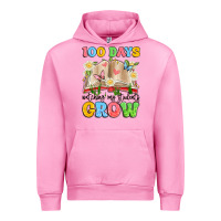 Fuchsia Pink 100 days watching my students grow Urban Hoodie - Artiststas