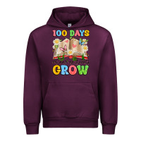 Mauve Wine 100 days watching my students grow Urban Hoodie - Artiststas