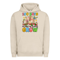 Pigment French Oak 100 days watching my students grow Urban Hoodie - Artiststas