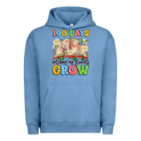 Pigment Pebble Blue 100 days watching my students grow Urban Hoodie - Artiststas