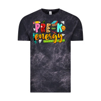 Cloud Black pre k energy Vintage Tee - texasbilliewilder