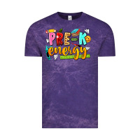 Cloud Purple pre k energy Vintage Tee - texasbilliewilder