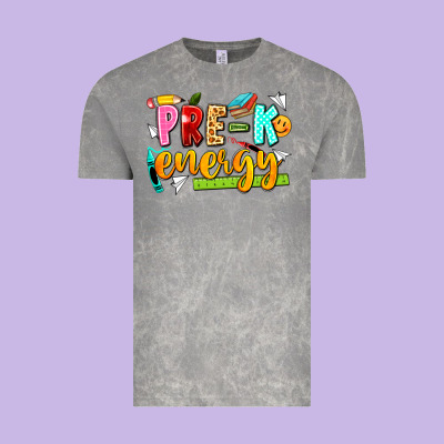 Pre K Energy Vintage Tee Designed By Texasbilliewilder