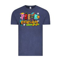 Vintage Denim pre k energy Vintage Tee - texasbilliewilder