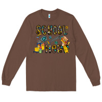 Chestnut school hero Long Sleeve Tee - CowhideDigitalArt