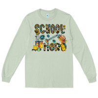 Matcha school hero Long Sleeve Tee - CowhideDigitalArt