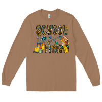 Toasted Coconut school hero Long Sleeve Tee - CowhideDigitalArt