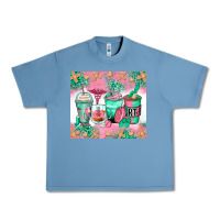 Pebble Blue respiratory therapist coffee cups Urban Heavy Tee - Zillion Design Studio