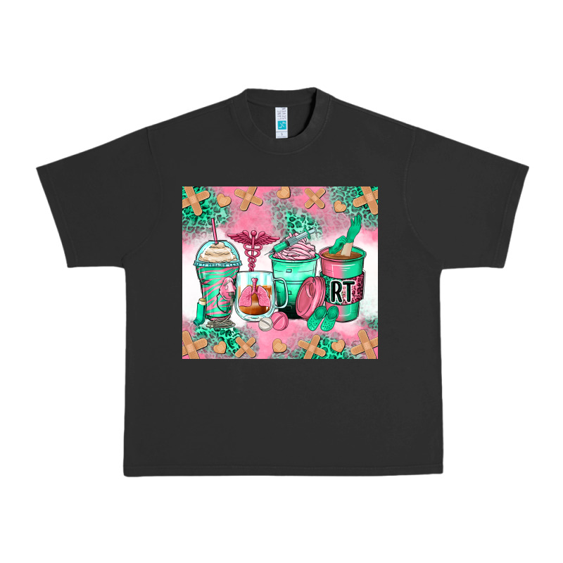 Respiratory Therapist Coffee Cups Urban Heavy Tee by Zillion Design Studio | Teevron
