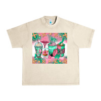 Sandshell respiratory therapist coffee cups Urban Heavy Tee - Zillion Design Studio