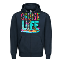 Navy cruise  life Zipper Hoodie - AdoDesignShop