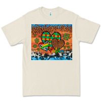 Bone autism awareness hearts leopard cowhide Premium Tee - Artiststas