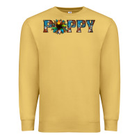 Antique Gold poppy cowhide sunflower Premium Sweatshirt - Jasminsmagicworld