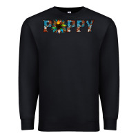 Black poppy cowhide sunflower Premium Sweatshirt - Jasminsmagicworld