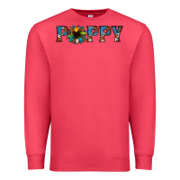 Cardinal poppy cowhide sunflower Premium Sweatshirt - Jasminsmagicworld