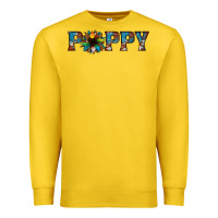 Lemon poppy cowhide sunflower Premium Sweatshirt - Jasminsmagicworld