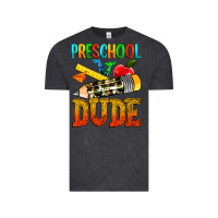 Vintage Black preschool dude Vintage Tee - texasbilliewilder
