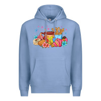 Colony Blue mexican deserts christmas Premium Hoodie - MaliasSmallBusiness