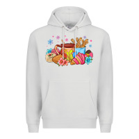 Dove Grey mexican deserts christmas Premium Hoodie - MaliasSmallBusiness