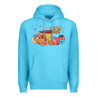 Ocean Blue mexican deserts christmas Premium Hoodie - MaliasSmallBusiness