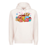Pale Pink mexican deserts christmas Premium Hoodie - MaliasSmallBusiness