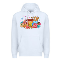 White mexican deserts christmas Premium Hoodie - MaliasSmallBusiness