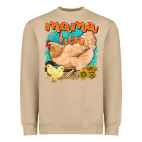 Mama Hen With Sunflowers Heavyweight Sweatshirt | Teevron