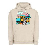Pigment French Oak easter train Urban Hoodie - Artiststas