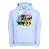 Pigment Grape Ice easter train Urban Hoodie - Artiststas