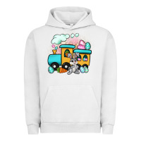 Pigment Lunar Rock easter train Urban Hoodie - Artiststas