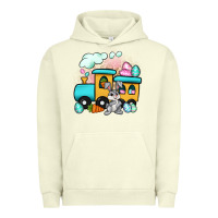 Pigment Pistachio easter train Urban Hoodie - Artiststas