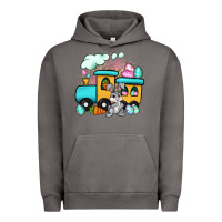 Pigment Tornado easter train Urban Hoodie - Artiststas