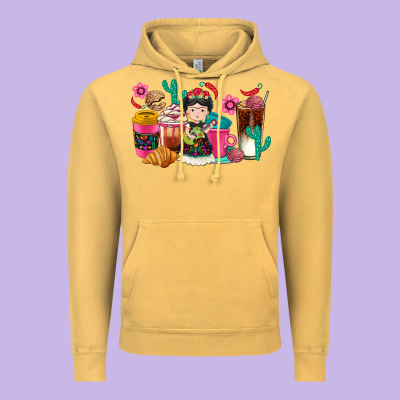 Vintage Hoodie But first cafecito y chismecito