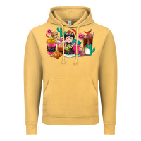 Vintage Mustard But first cafecito y chismecito Vintage Hoodie - RanaPortraitStore