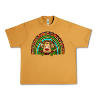 Peanut Butter reindeer rainbow christmas Urban Heavy Tee - RanaPortraitStore