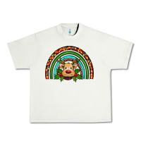 Pistachio reindeer rainbow christmas Urban Heavy Tee - RanaPortraitStore