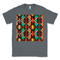 Charcoal Heather native american aztec seamless pattern Classic Tee - BundleAndBundleShop