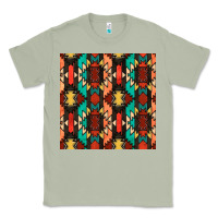 Matcha native american aztec seamless pattern Classic Tee - BundleAndBundleShop