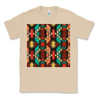 Mushroom native american aztec seamless pattern Classic Tee - BundleAndBundleShop