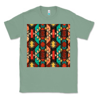 Sage native american aztec seamless pattern Classic Tee - BundleAndBundleShop