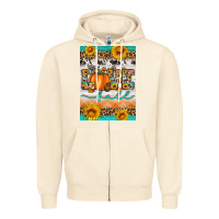 Sandshell love fall Zipper Hoodie - Artiststas