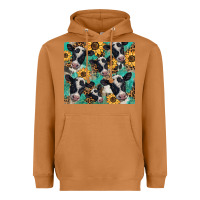 Meerkat western leopard sunflower black and white  cow Heavyweight Hoodie - BarkalooDesign