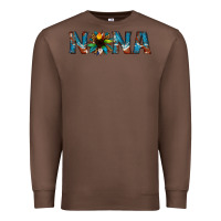 Chestnut nana cowhide sunflower Premium Sweatshirt - Jasminsmagicworld