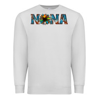 Dove Grey nana cowhide sunflower Premium Sweatshirt - Jasminsmagicworld