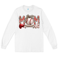 White mom baseball Long Sleeve Tee - RacoonDesign