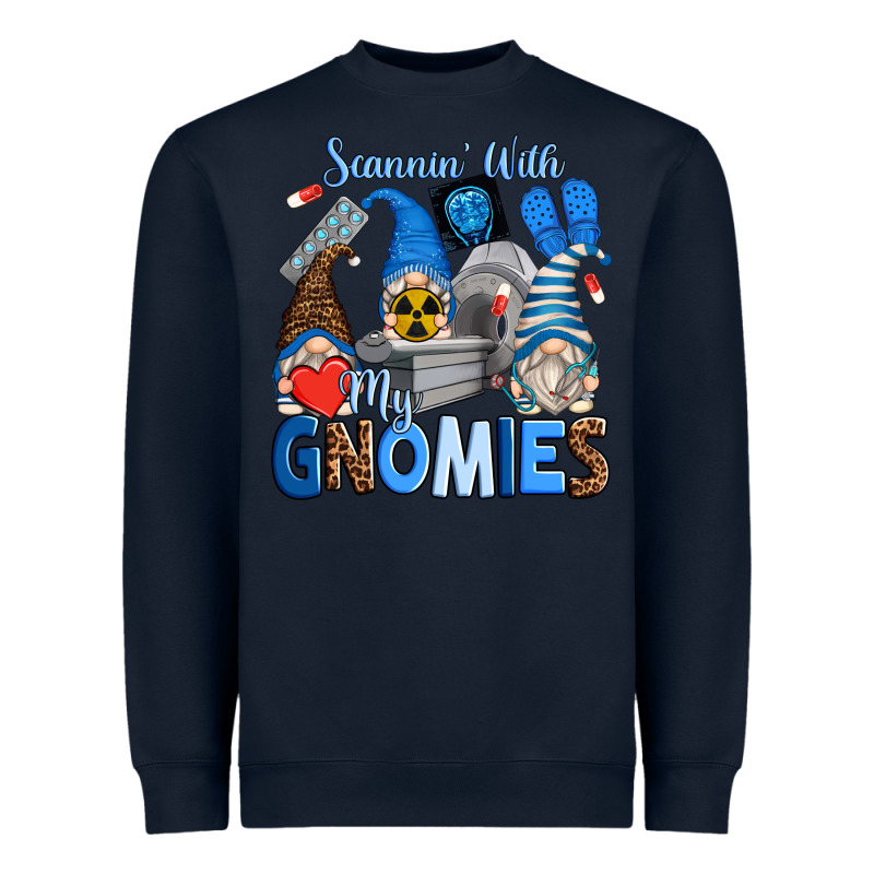 Scannin' With My Gnomies Heavyweight Sweatshirt by Zillion Design Studio | Teevron