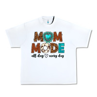 White mom mode all day every day Urban Heavy Tee - texasbilliewilder