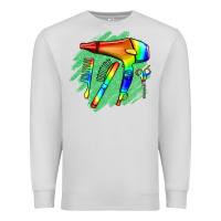 Dove Grey Hairdresser Premium Sweatshirt - Jasminsmagicworld
