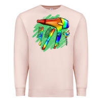 Pale Pink Hairdresser Premium Sweatshirt - Jasminsmagicworld